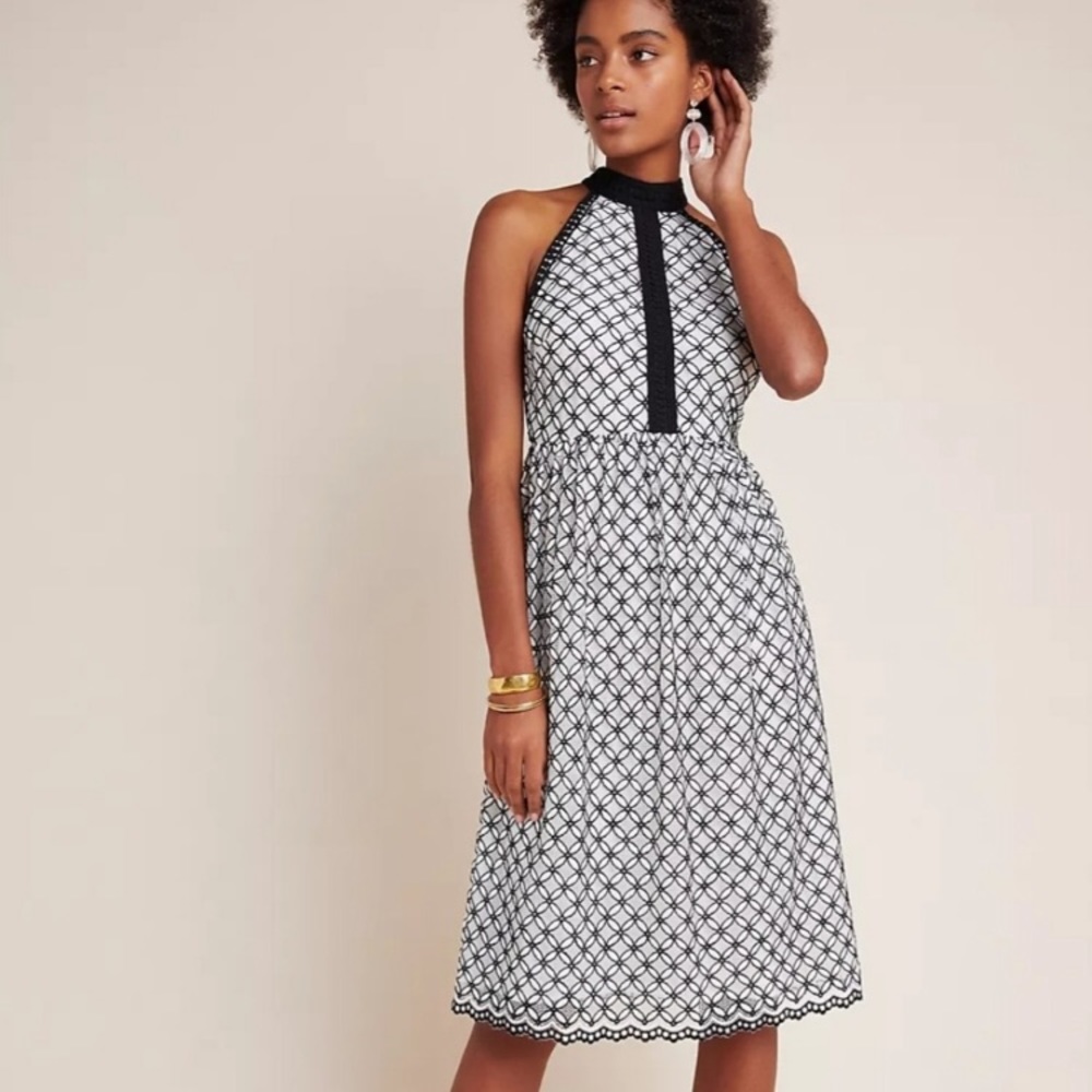 NWT Anthropologie Eri + Ali✨Ninetta Lace Mini Dress